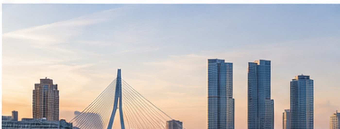 Modern city and business environment